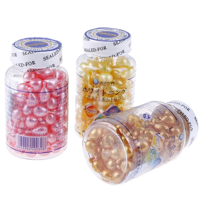 90 шт./флакон отбеливающий крем против морщин экстракт витамина Е капсулы