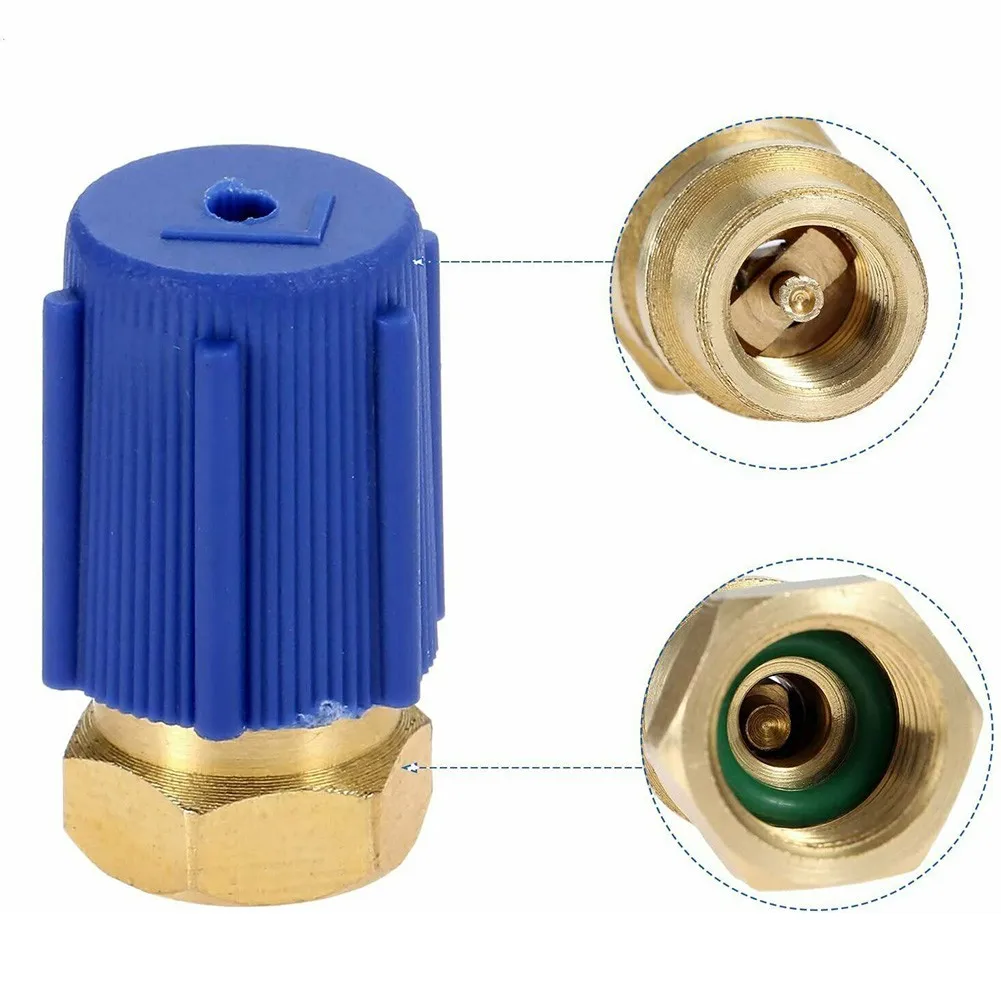 

R134A Cap Valve Kit 1.6MPa~3.2MPa 1/4\\\" SAE Female Thread A/C AP4502525