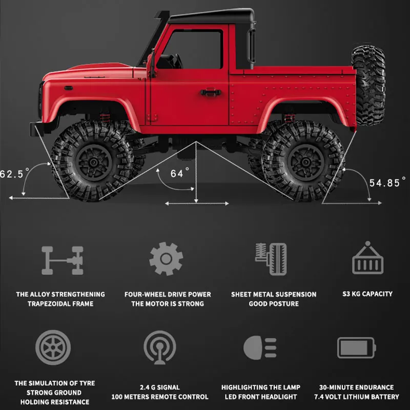 1:12 Радиоуправляемый грузовик 4WD SUV Drit Bike Buggy пикап автомобиль с дистанционным