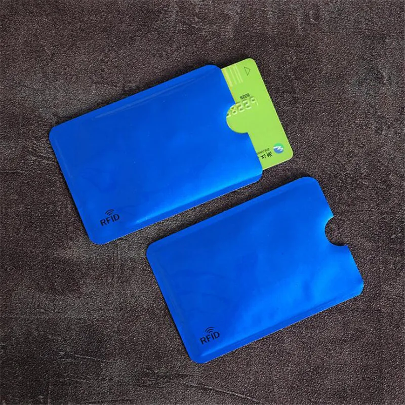 5 шт. Анти Rfid кредитной карты держатель для карт банк Id сумка чехол удостоверения