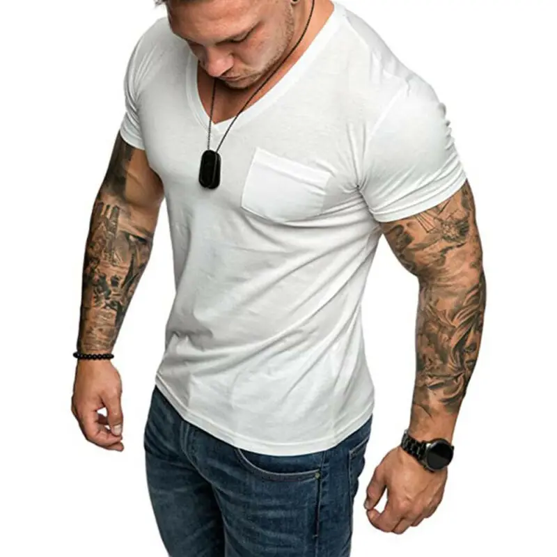 

Men's Tee-Shirt Summer Beach Shirt Holiday Short Sleeve Basic Tops Casual Shirt