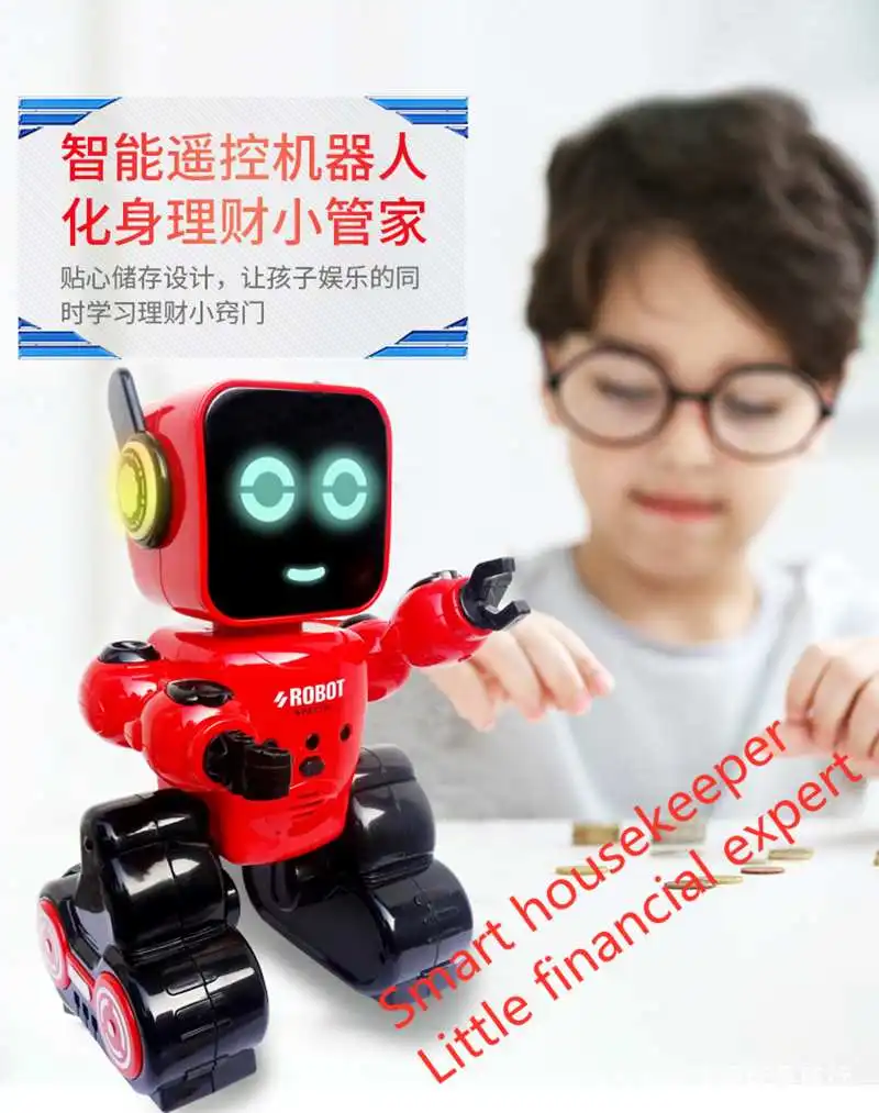 Высокотехнологичный робот приложение контролирует раннее образование