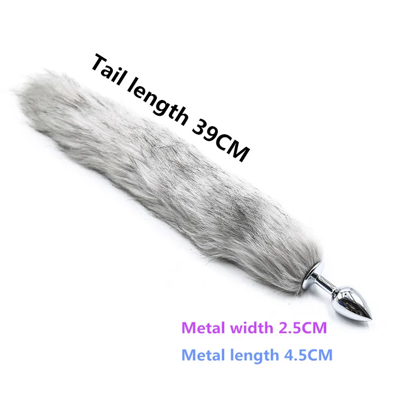 8 Kinds Erotic Fox Tail Anal Butt Plug G-spot Vibrator Sex Toys For Women Men Couples Adult Games Buttplug Products | Красота и