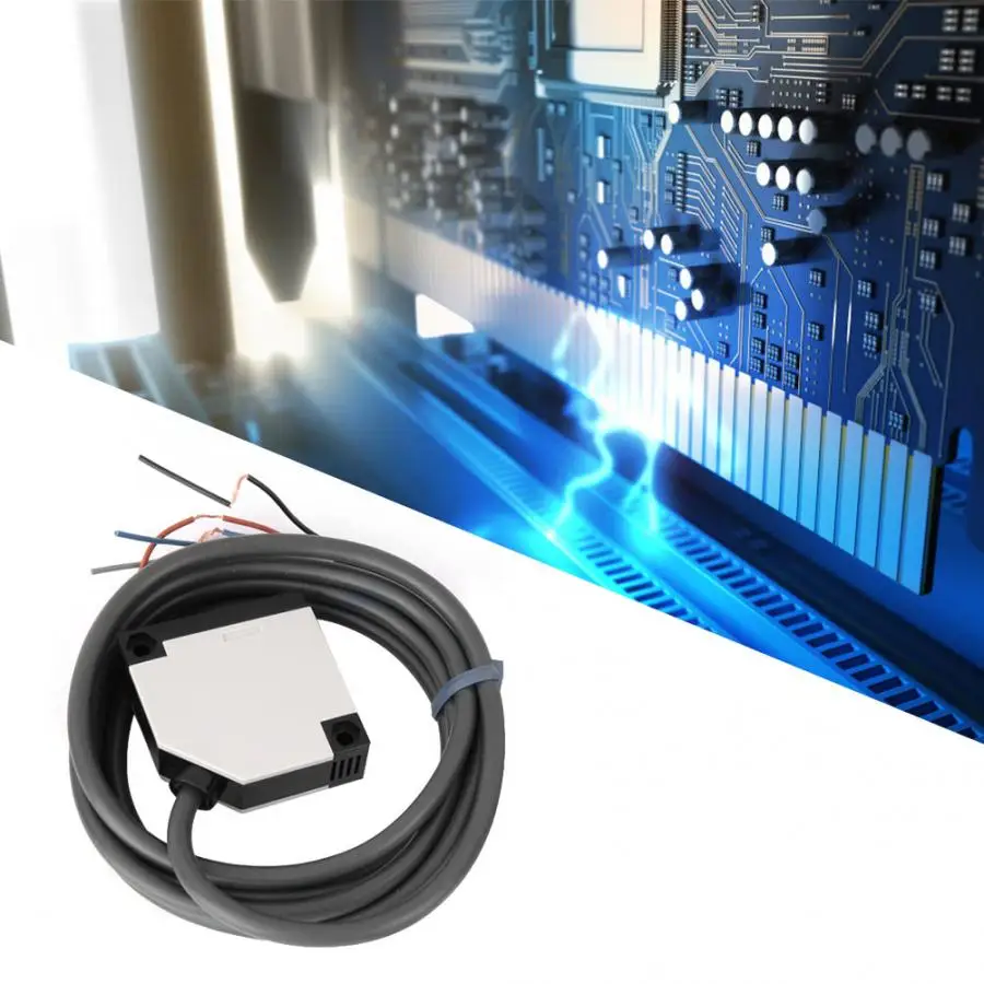 Сенсор переключатель E3JK R4M1 IP65 ABS корпус зеркальное отражение Фотоэлектрические