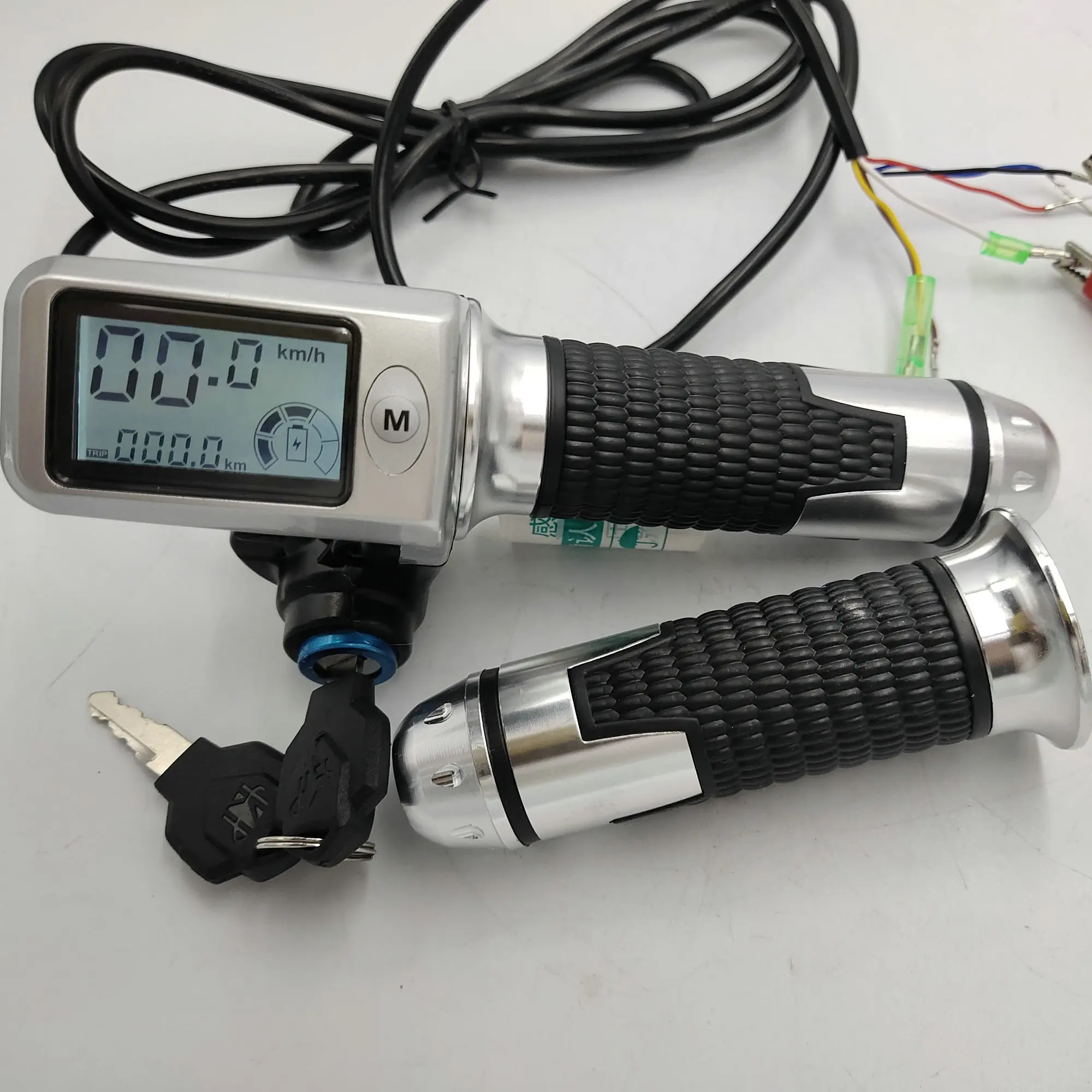 Спидометр + одометр дроссельная заслонка/акселератор с ЖК дисплеем 36v48v60v и