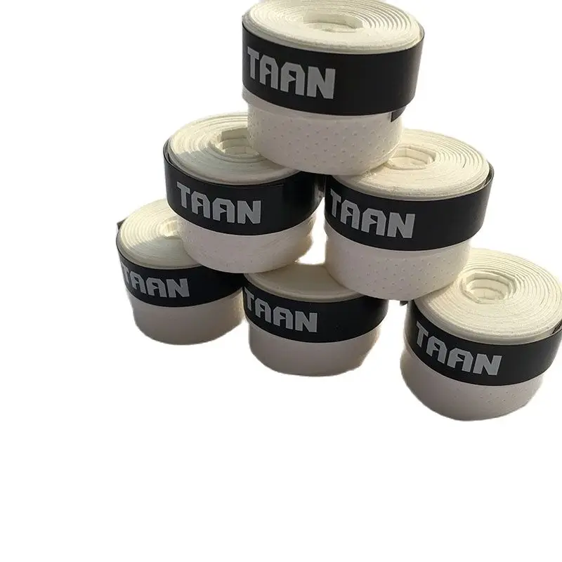 

3pcs TAAN TW750S tennis overgrips,sticky viscous white tennis racket grips
