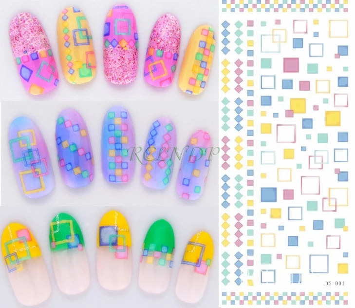 Водные Наклейки для дизайна ногтей все украшения слайдеры парусный якорь