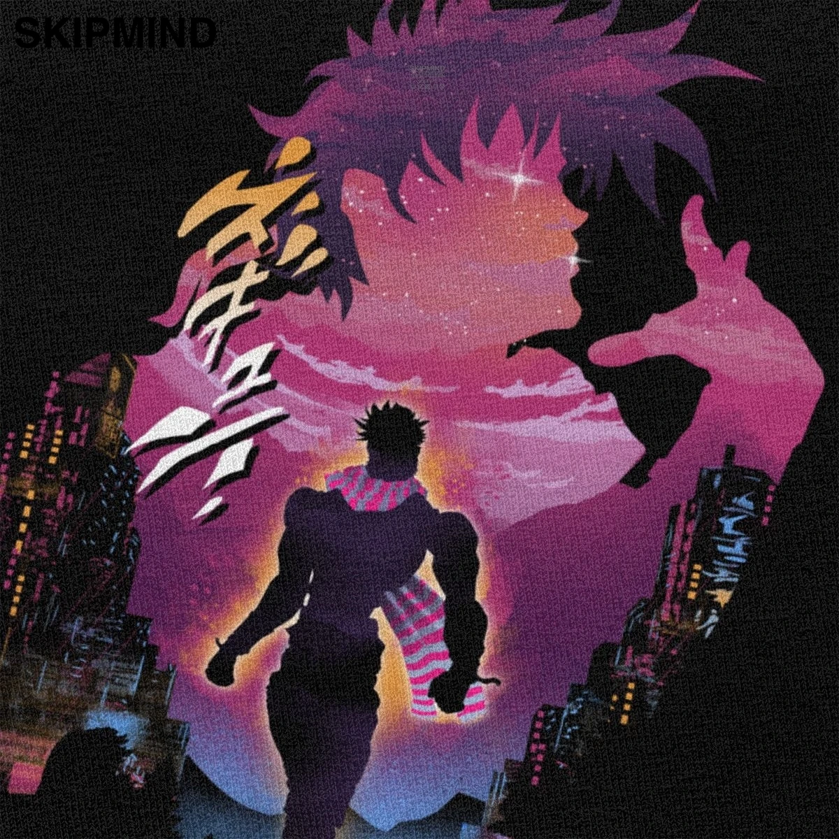 Прохладный Jojo странные приключения футболки для мужчин с коротким рукавом