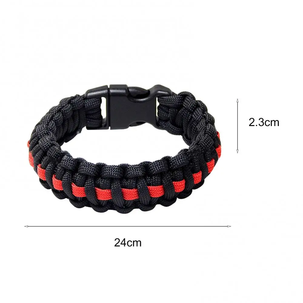 

1Pcs Simple Colorful Umbrella Rope Knitted Bracelet Outdoor Hiking Survival Too Leisure Sports Mountaineering Hand Rope Bra