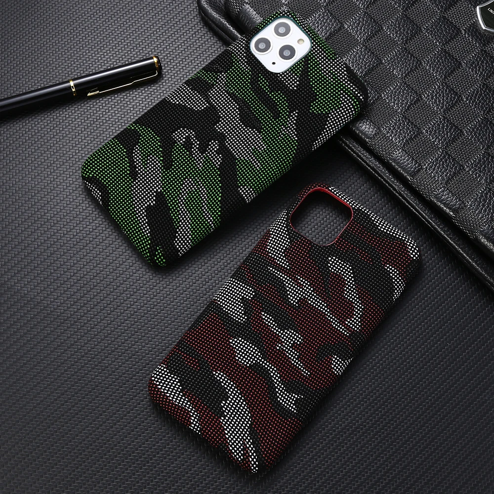 Роскошный чехол для телефона из искусственной кожи с камуфляжным узором iPhone SE 2020