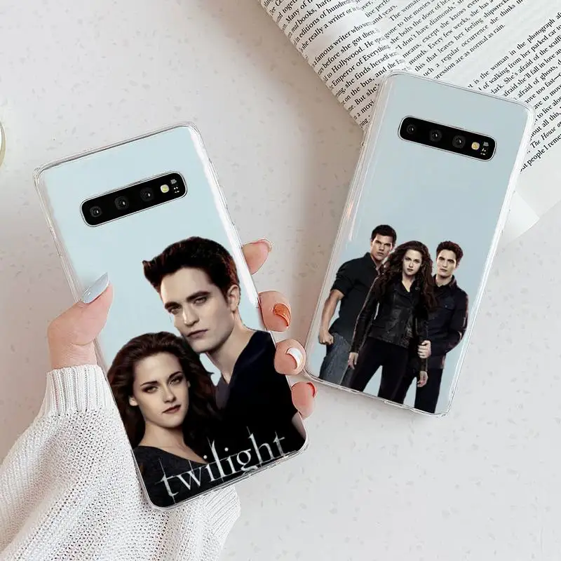 

Twilight tv show Phone Case Transparent For Samsung A51 A50 A71 A70 A81 M60S Note S21 S 20 10 9 8 11 E Plus Ultra