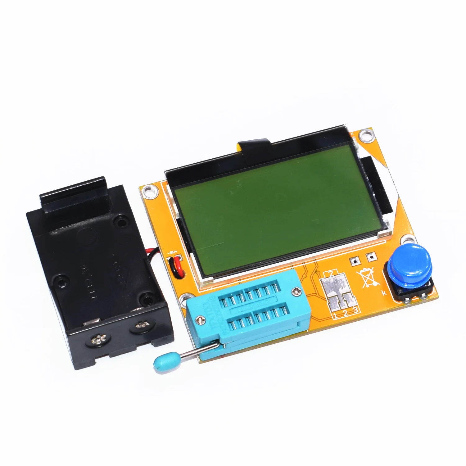 MEGA328 LCR T3 T4 тестер транзисторов Графический Диод Триод Емкость ESR MOS/PNP/NPN|npn pnp|pnp npnesr