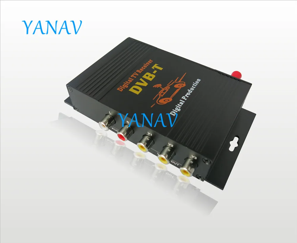 M 588X автомобильный тв тюнер DVB T MPEG 4 цифровой ТВ приёмник Мини приставка совместим