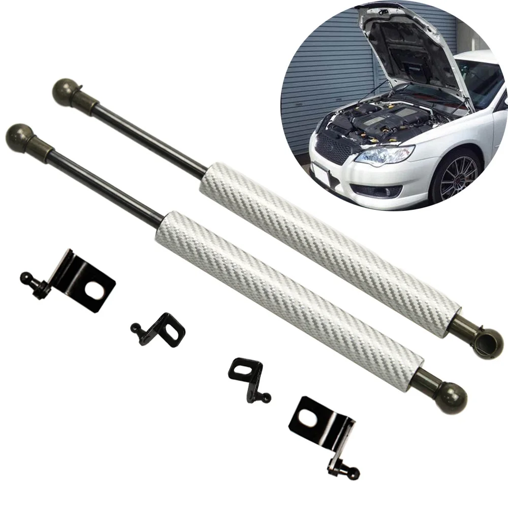 Для Subaru Legacy BP BL 2003-2009 2x передний капот модифицирует газовые стойки из углеродного волокна поддержка подъема амортизатор