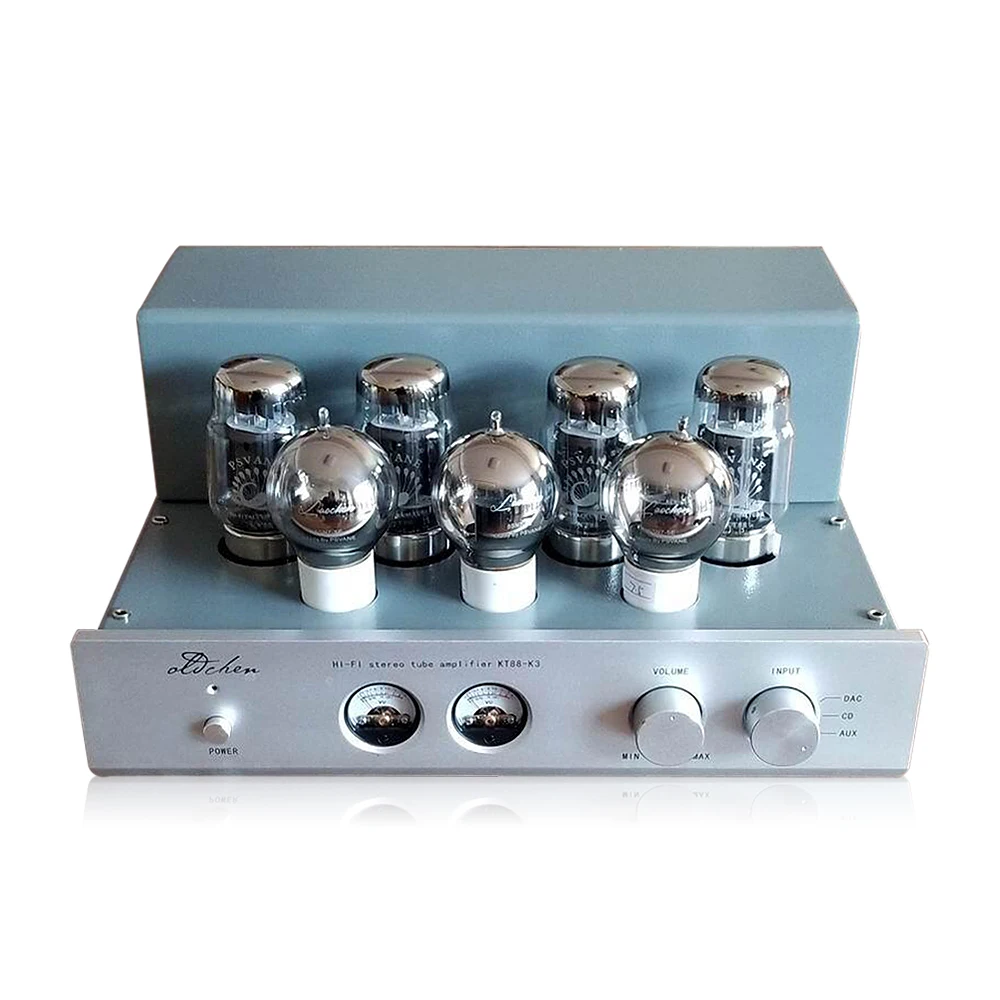 Douk аудио Hi-end 6N8P Push-pull KT88 HiFi стерео ламповый усилитель класса A большой мощности 45 Вт* 2 Настольный усилитель