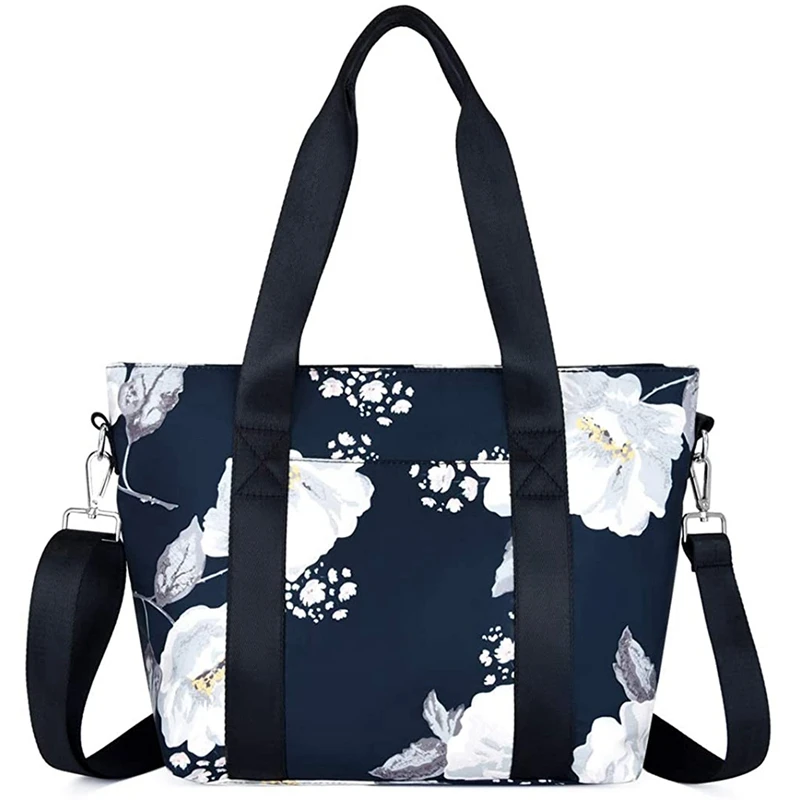 

Waterproof Oxford Shoulder Bag Lovely Petals Totes Shopping Bag Daypack iPad Bags Casual Handbags