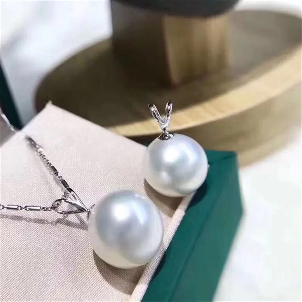 

1pcs Pendant Clip Clasp Melon Seeds Buckle Connector 925 Sterling Silver Charm Bail Pearl Jewelry Findings DIY Jewelry Component