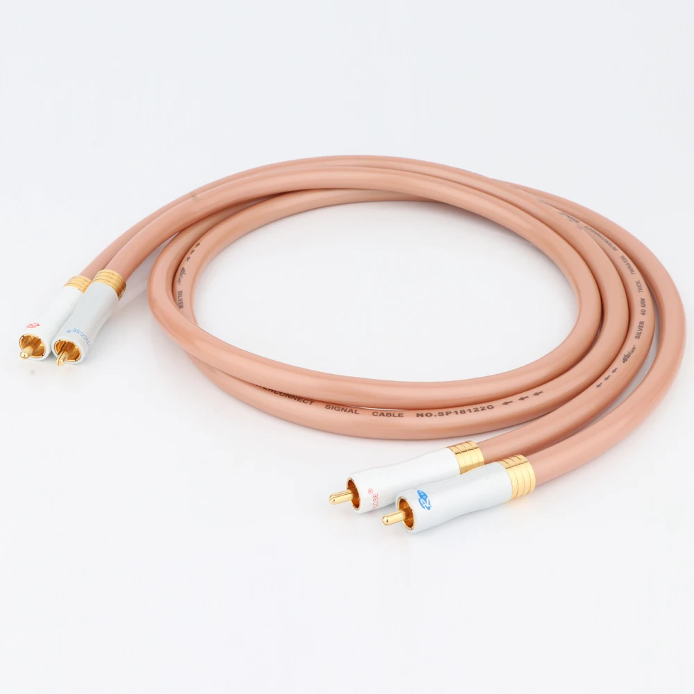 Linn OCC медный аудиокабель RCA Hifi соединительный кабель с позолоченным разъемом |