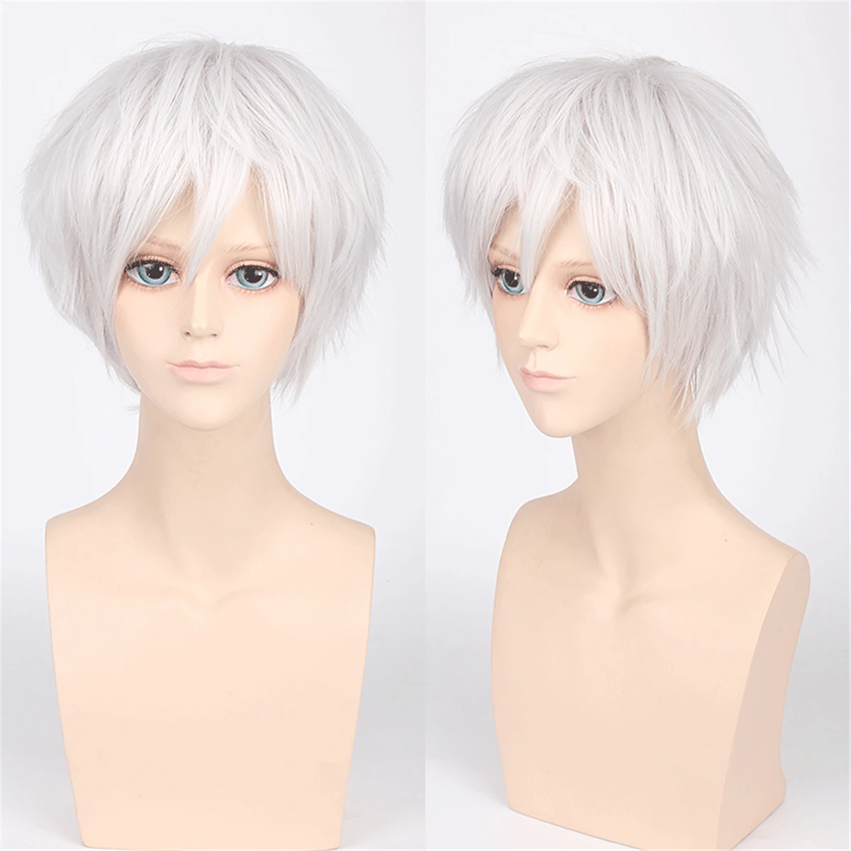 Аниме Hunter X Killua Zoldyck парики для волос короткие волосы Cos японский косплей мужские