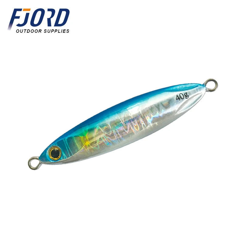 Литая металлическая приманка FJORD длинная литая искусственная светящиеся