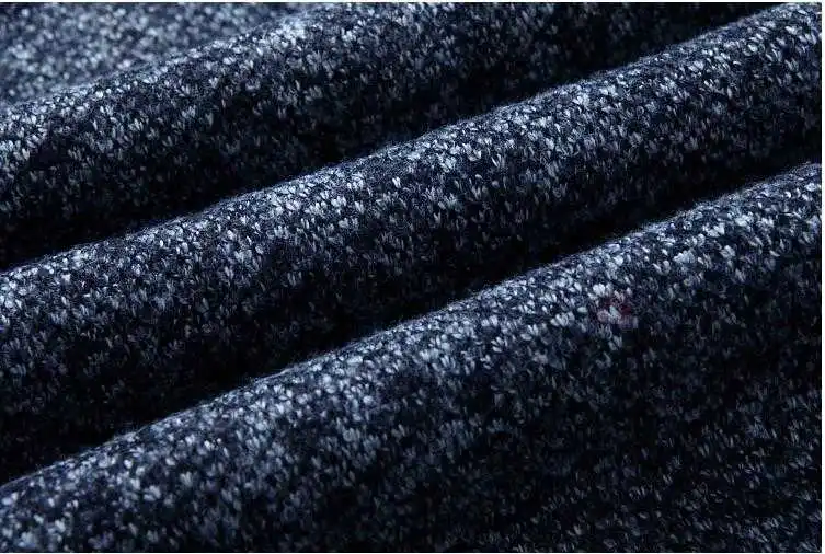

Autumn Winter New Sweater Men Cardigan Jacket Mens Plus Velvet Thick Sweaters Fashion Stand Collar Zipper Male Loose Clothes