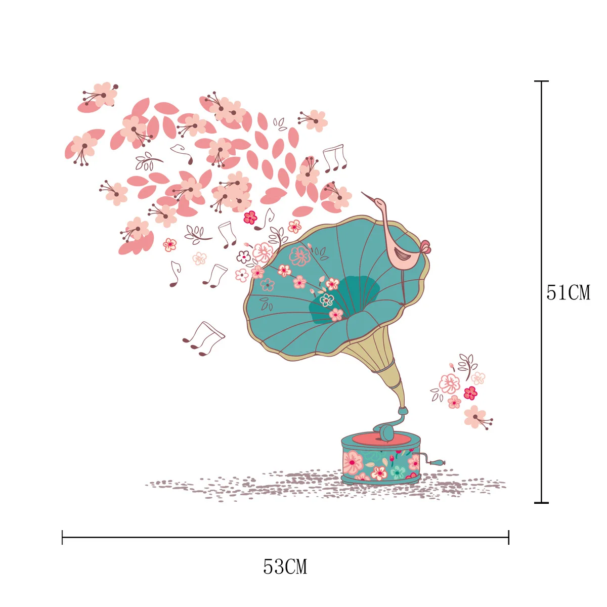 Настенная Наклейка для детской комнаты украшение мультяшный фон бумажный цветок