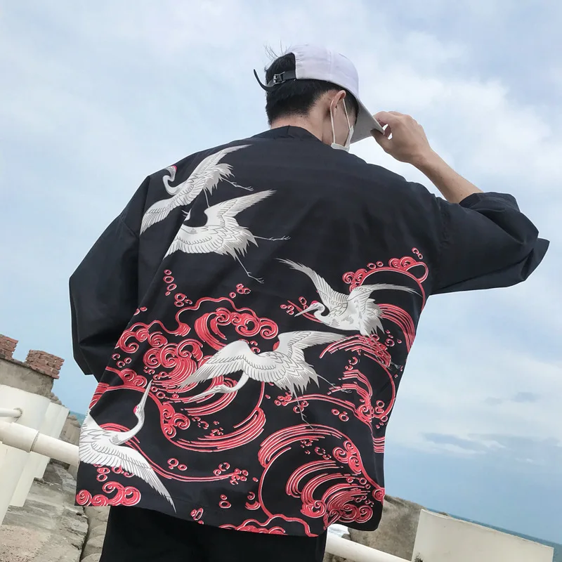 2019 рубашки мужские пляжные короткий рукав Повседневная рубашка узор Camisa Masculina