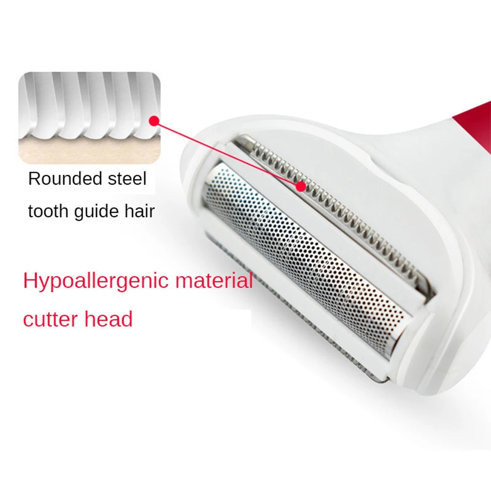 

Five In One Electric Eyebrow Trimmer Lady Shaver LED Light USB Charging Body Hair Removal And Eyebrow Repair Eyebrow Trimmer