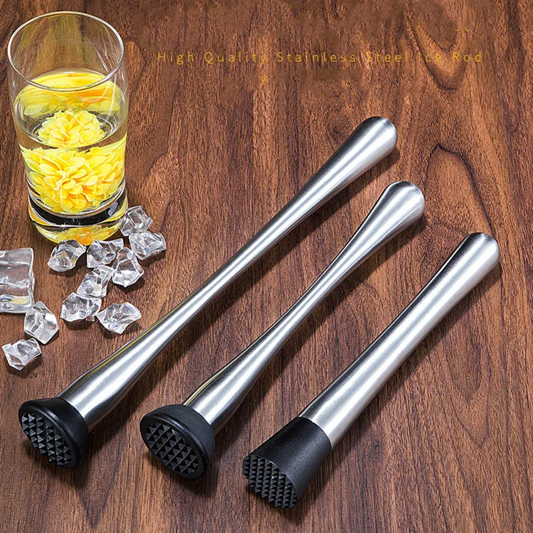 Muddler из нержавеющей стали молоток для колки льда коктейльный миксер инструменты