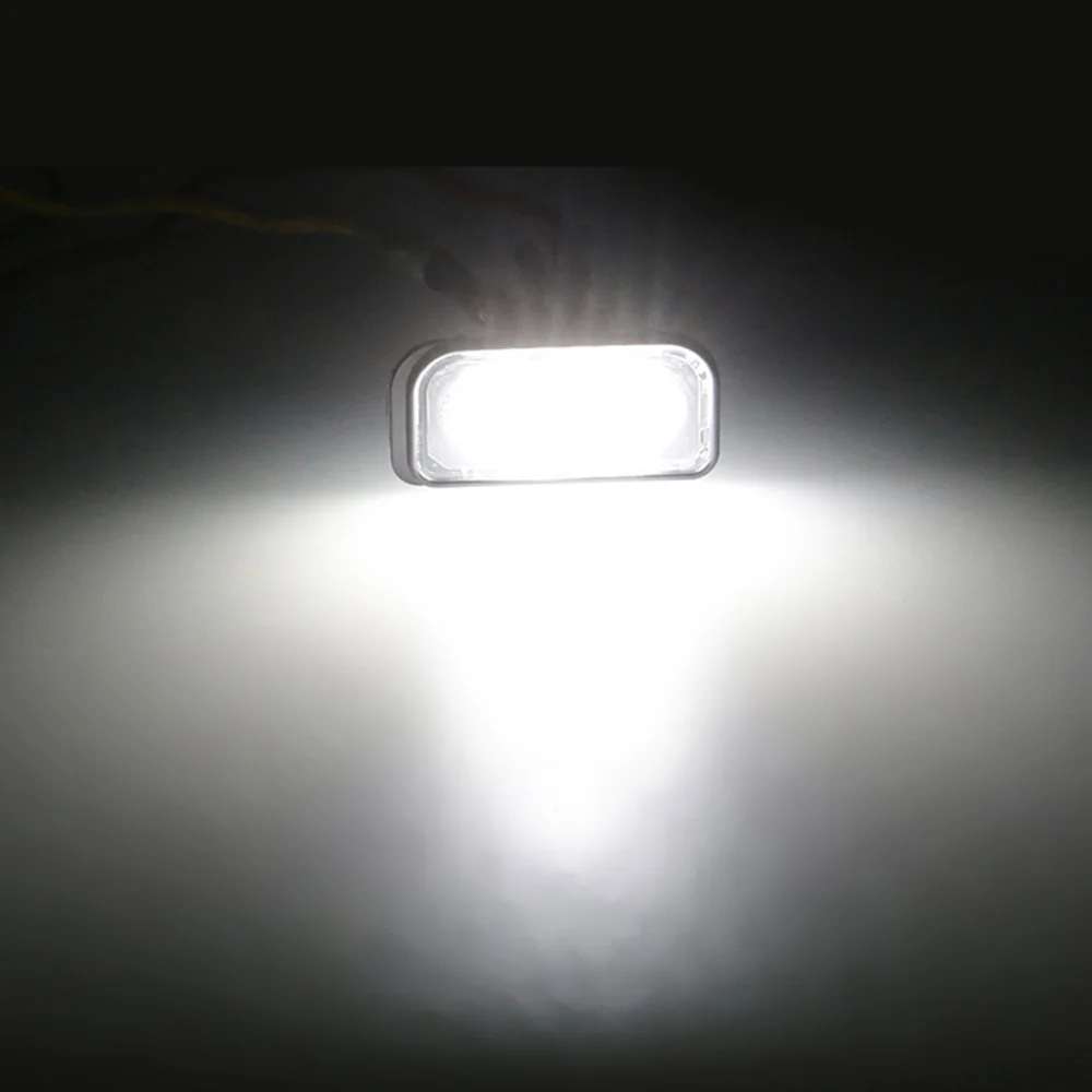 2 шт. номерной знак светильник 12V для Mercedes Benz C Class W203 4 двери автомобиля Elantra Accent Tucson