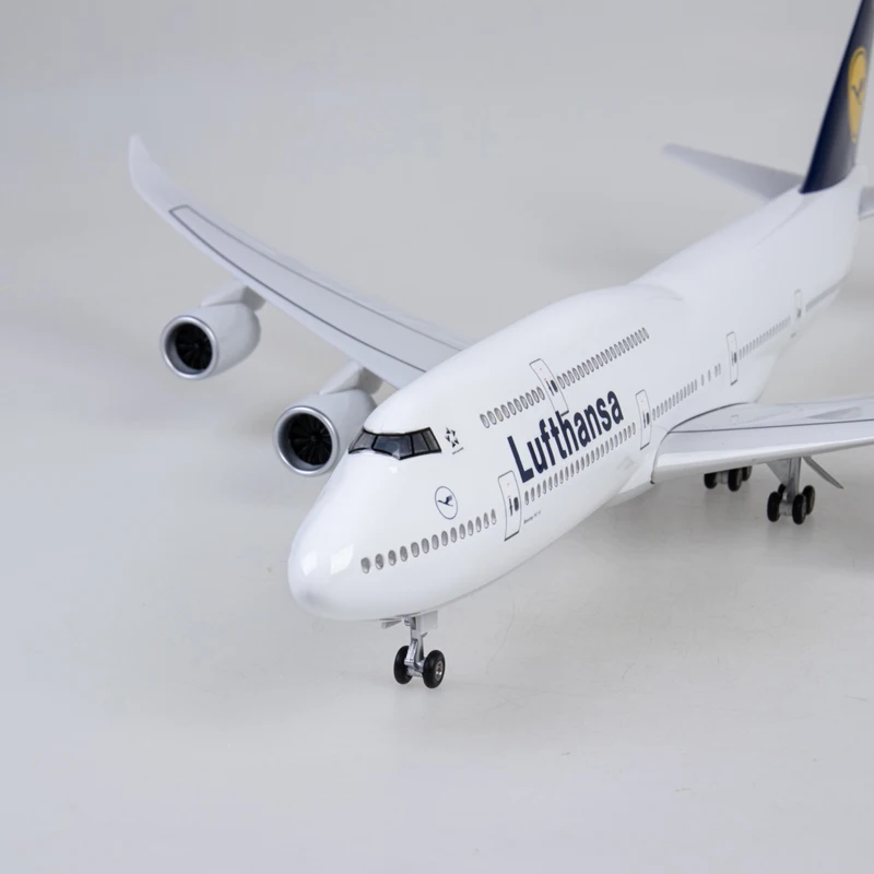 47 см 1/160 Самолет Авиакомпания Lufthansa B747 8 747 гражданского модель авиалайнера
