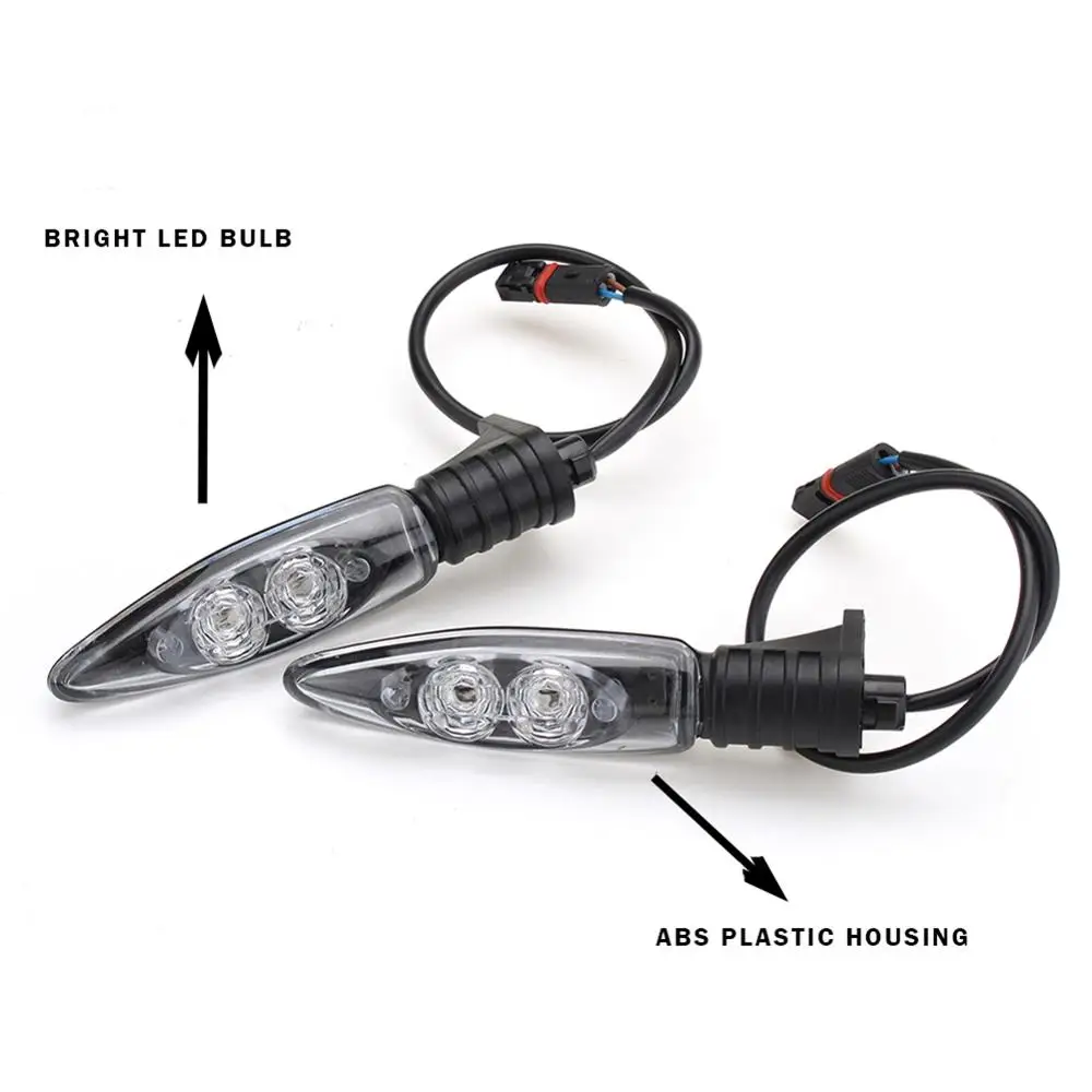 Для BMW R1200 F800 F650GS F700GS 2 шт. сигнал поворота мотоцикла Светодиодная лампа s высокая