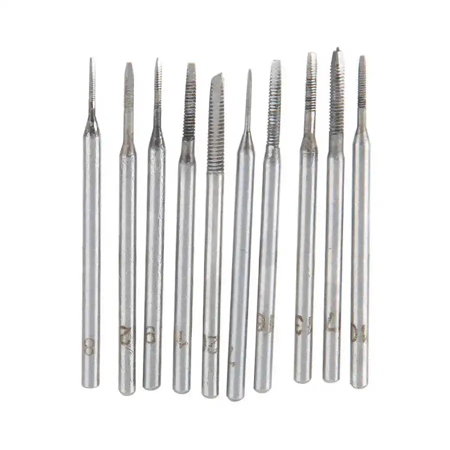 15Pcs/set 36 Holes Steel Board 7-20 Watch Dial Punching Tool +14Pcs Screw Tap Tapping Accessories Kit Hand for Watchmaker - купить по