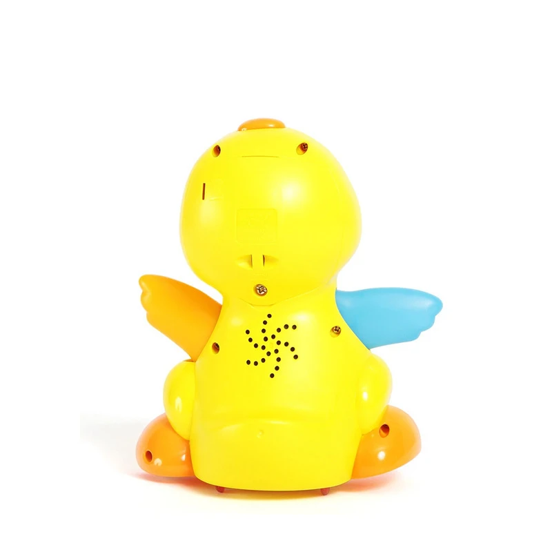Качающаяся детская музыкальная универсальная электрическая утка из ревеня
