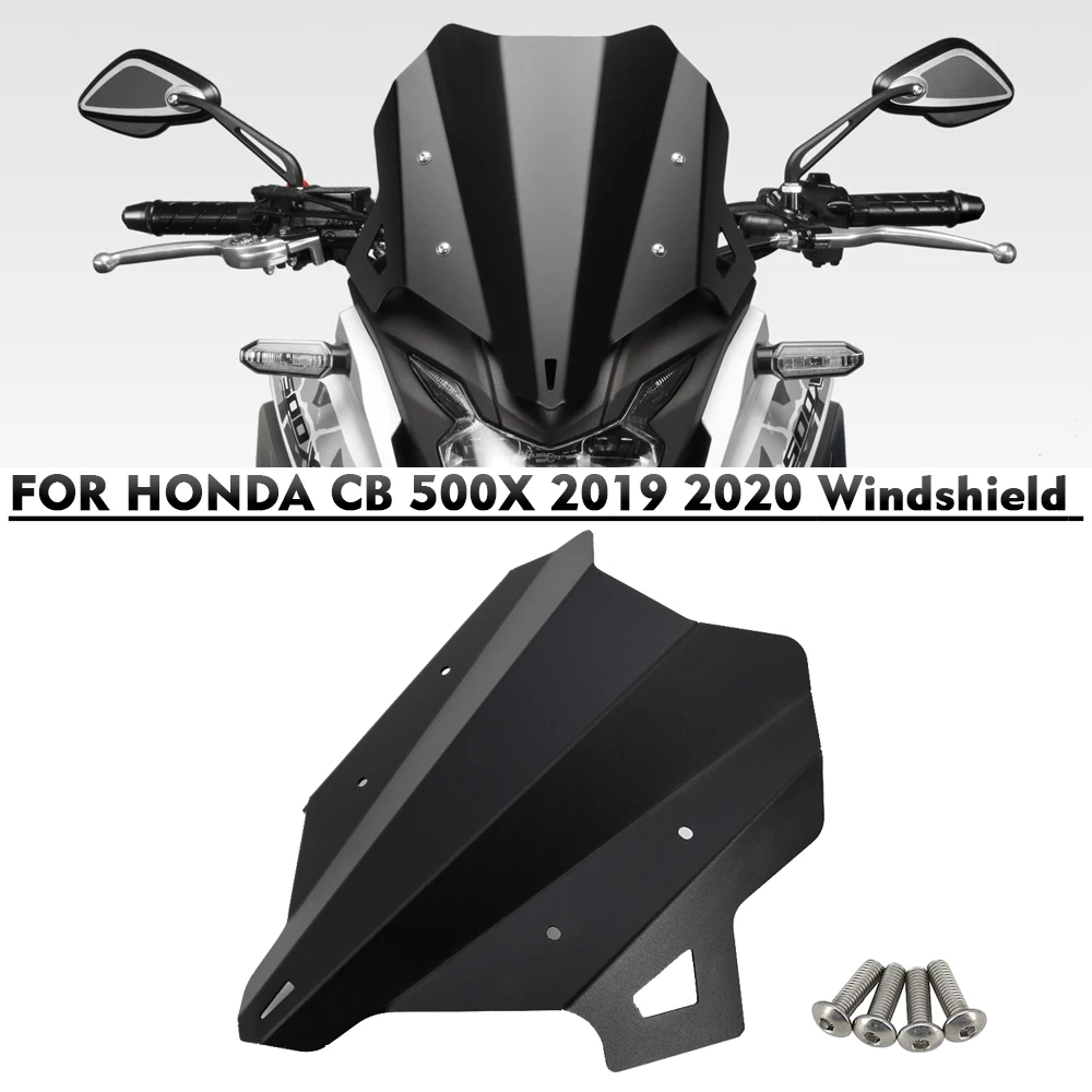 

Metal windshield for Honda cb500x CB 500X CB500 X motorcycle accessories front windshield fairing