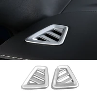 for volvo xc60 2018 2019 car front small air outlet decoration cover trim abs matte auto interior accessories styling sticker