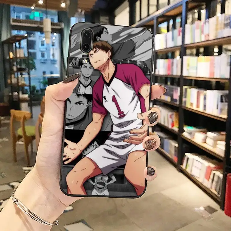 

Ushijima Wakatoshi Shiratorizawa Haikyuu Phone Case For Huawei honor Mate P 10 20 30 40 Pro 10i 9 10 20 8 x Lite