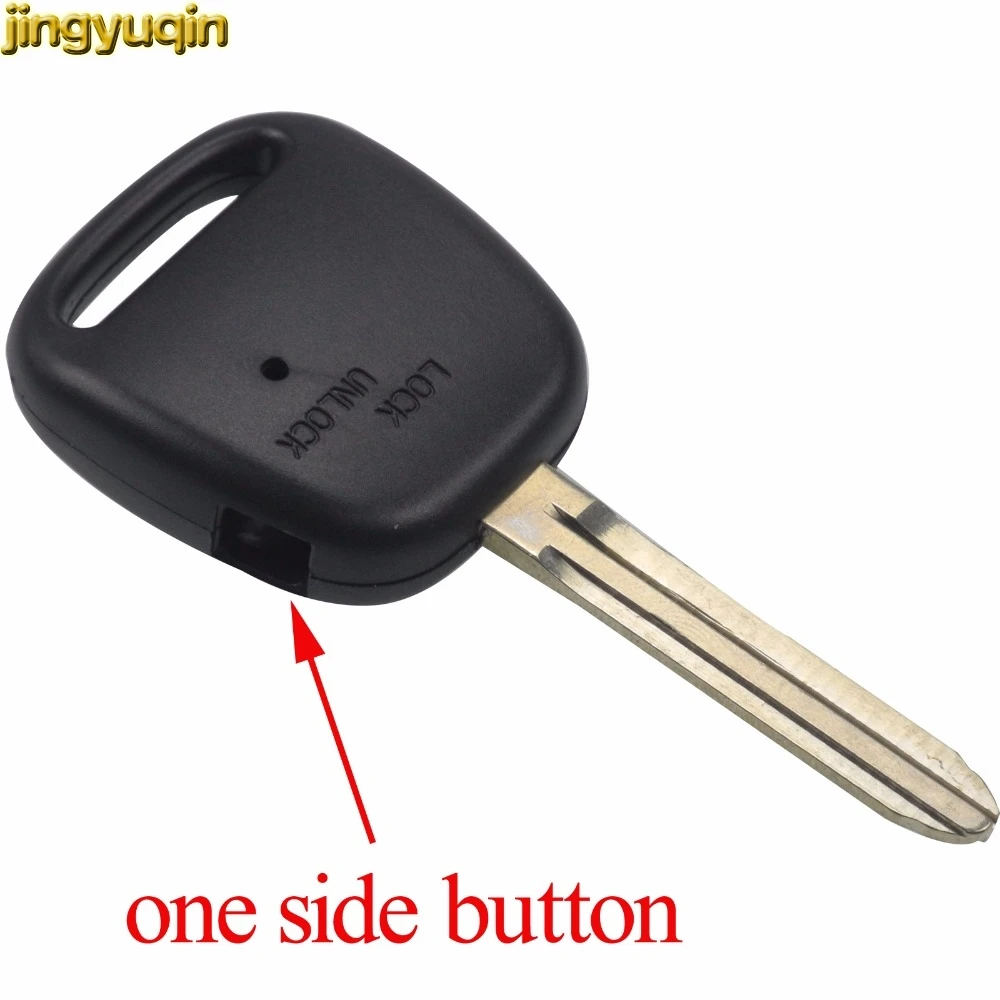 Jingyuqin 1 кнопка дистанционного ключа оболочки для Toyota Carina Estima Harrier Previa Corolla Celica
