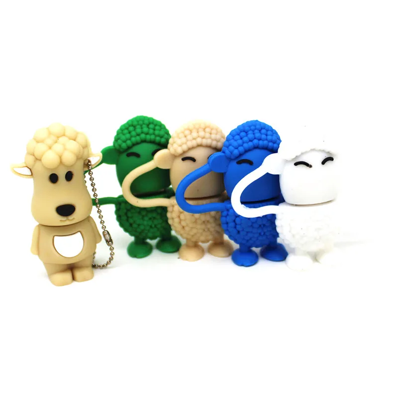 USB флеш накопитель в виде овцы 8 4 Гб 128 Мб|USB флэш-накопители| |