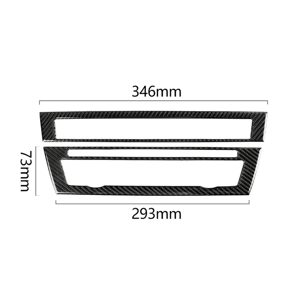

Car CD Control Panel Trim Cover Interior Sticker for BMW 5 Series F10 11-17 Automotive Interior Stickers