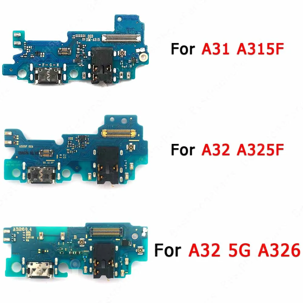 

Original Usb Charge Board For Samsung Galaxy A31 A32 5G A315 A325 A326 Charging Port Flex Ribbon Pcb Dock Connector Spare Parts