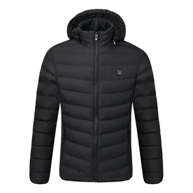 Зимние Пуховые куртки с USB электрическим подогревом интеллектуальная термальная