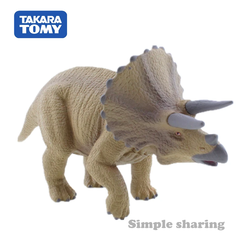 Takara Tomy Tomica Triceratops Mold Al 02 динозавр игрушки фигурка животного модель комплект литой