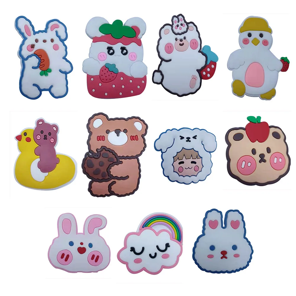 Милые Мультяшные магниты на холодильник из ПВХ 1 шт. магнитные наклейки с