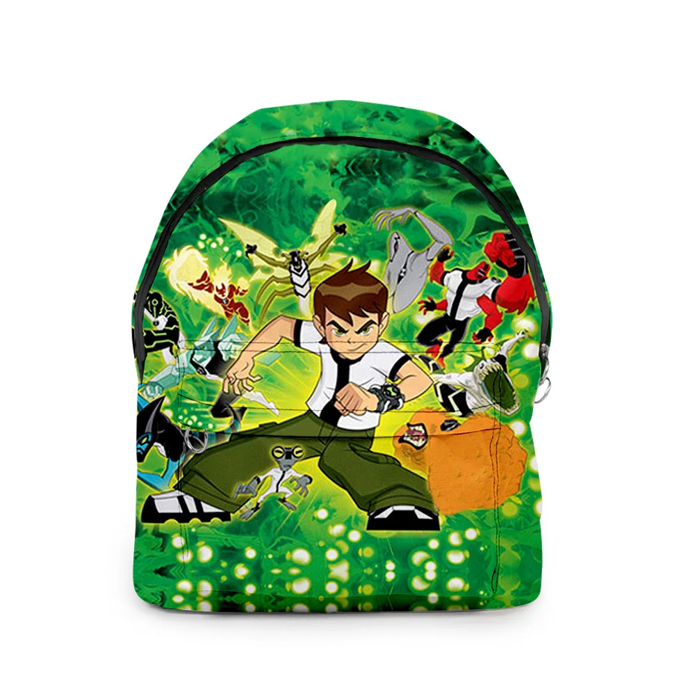 40 см детский школьный рюкзак Ben 10 с мультяшным рисунком для мальчиков