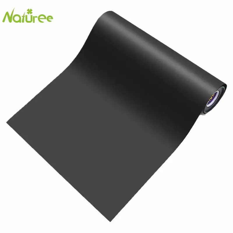 50 см * 1 м черный цвет ПВХ теплопередача Винил термопресс футболка утюжок на HTV