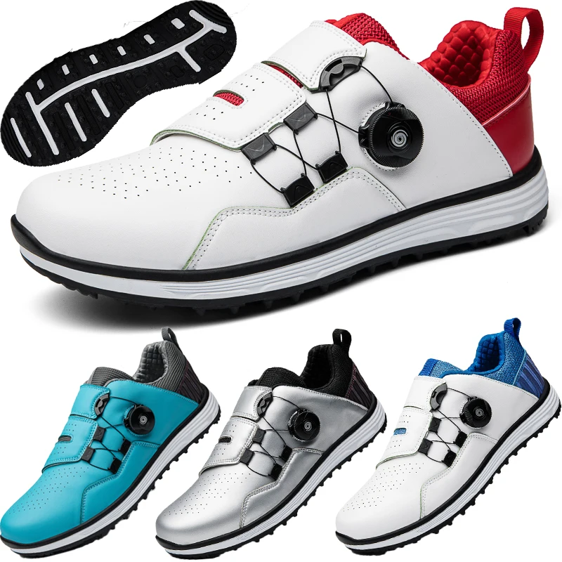 2021 Latest Men And Women Couple Non-Slip Professional Golf Shoes Men And Women Breathable Golf Training Sneakers 40-45 Yards