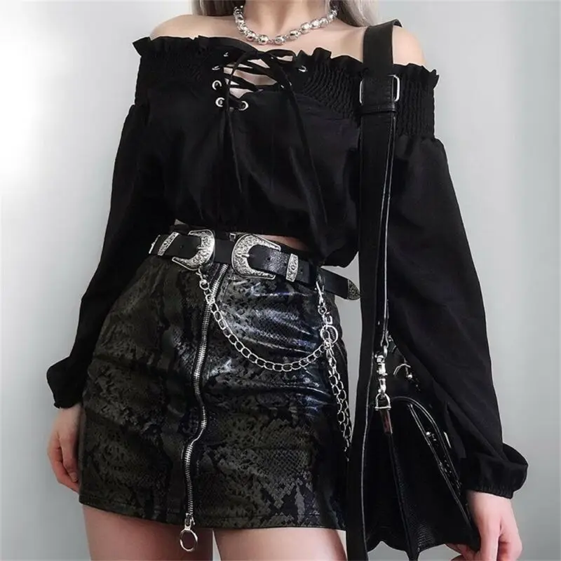 Новинка осени 2019 женский сексуальный эластичный бандаж голые плечи v-образный