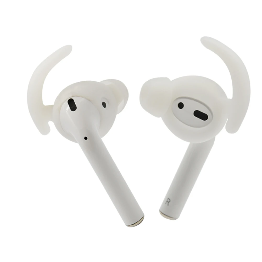 1 пара силиконовых сменных наушников-вкладышей чехол для AirPods 1 2 EarPods