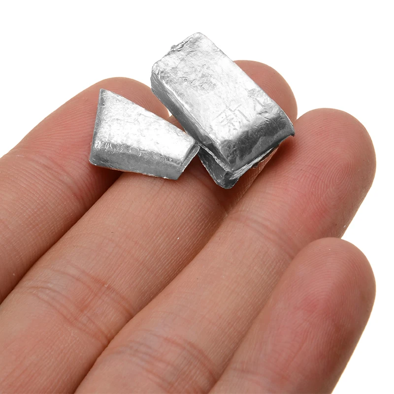Новый 20g/0 7 oz 99.995% высокой чистоты чистый индиум в металлических блоках слитки